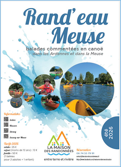 Rand'eau Meuse les 31 juillet-11août et 28 août 2026
